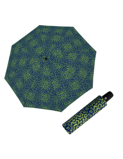 Hit Magic Loop Blue & Green - dámský plně automatický deštník
