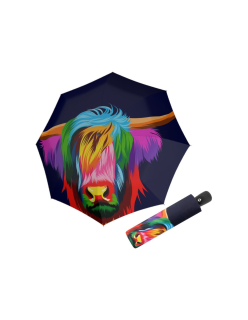 Modern Art Magic Cattle - dámský plně automatický deštník