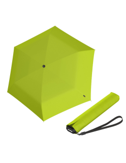 Knirps US.050 ultra light slim manual lime- lehký dámský skládací plochý deštník