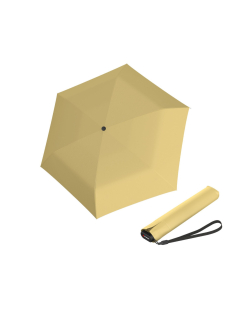 Knirps US.050 ultra light slim manual vanilla - lehký dámský skládací plochý deštník