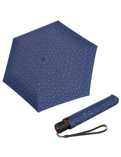KNIRPS U.200 RAIN BLUE - elegantní dámský plně automatický deštník