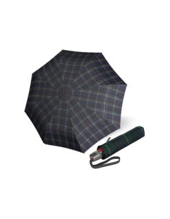 KNIRPS T.200 CHECK HUNTER - elegantní dámský plně automatický deštník