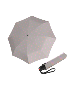 KNIRPS A.200 MEDIUM DUOMATIC Magicdots Shell - elegantní dámský plnoautomatický deštník