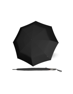 KNIRPS T.900 EXTRA LONG BLACK - pánský holový vystřelovací deštník